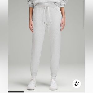 Lulu grey scuba joggers
